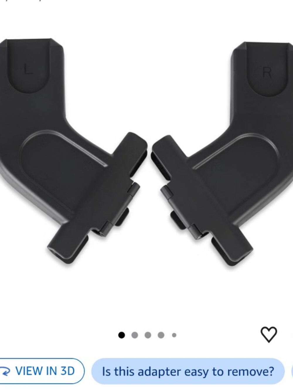 UPPAbaby Car Seat Adapter for Minu & Minu V2 - Fits Maxi- Cosi, Nuna, Clek